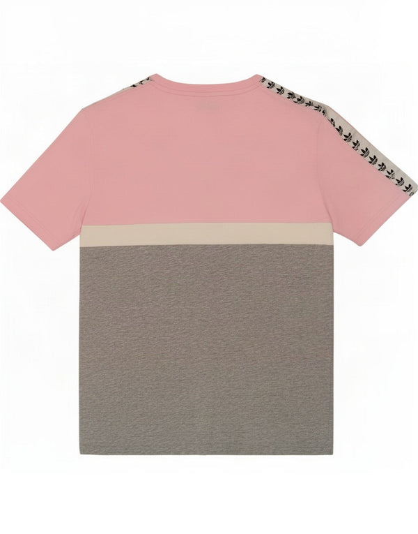 Adidas T-Shirt Graphique Fille 15-16 ans Rose Colourblock Coton