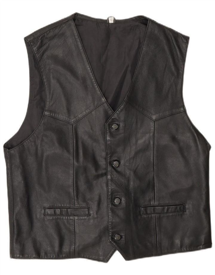 gilet homme vintage XL Noir