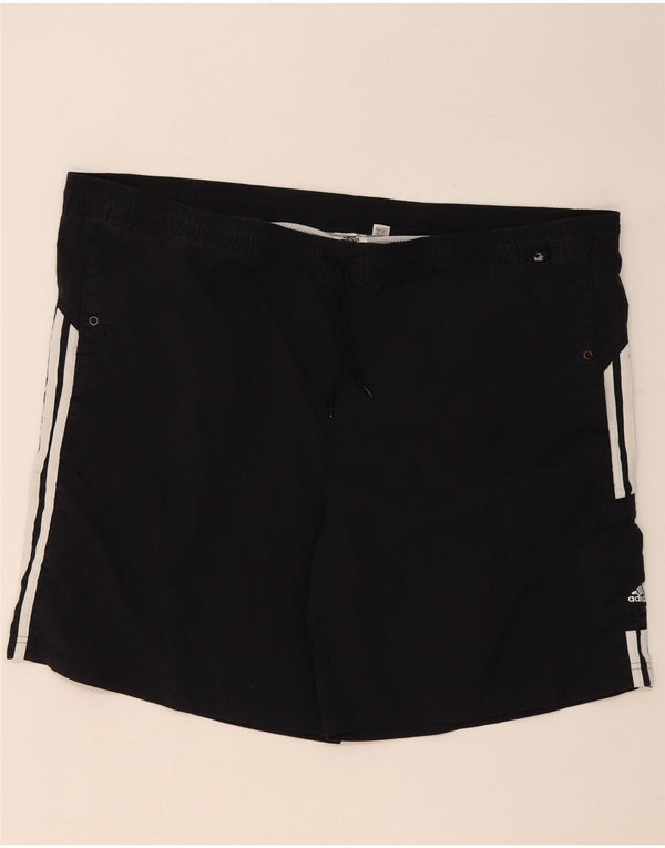 Adidas Short de sport pour homme 2XL Noir Polyamide