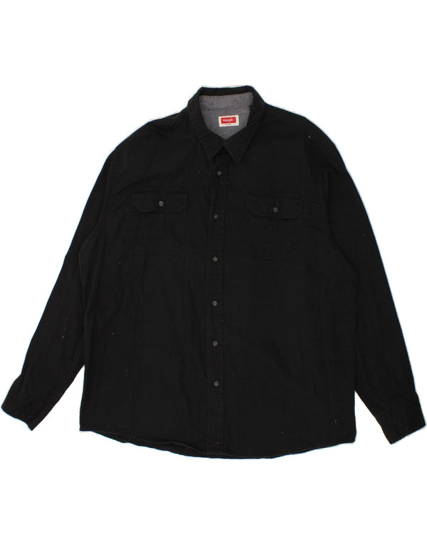WRANGLER Chemise Homme 2XL Coton Noir
