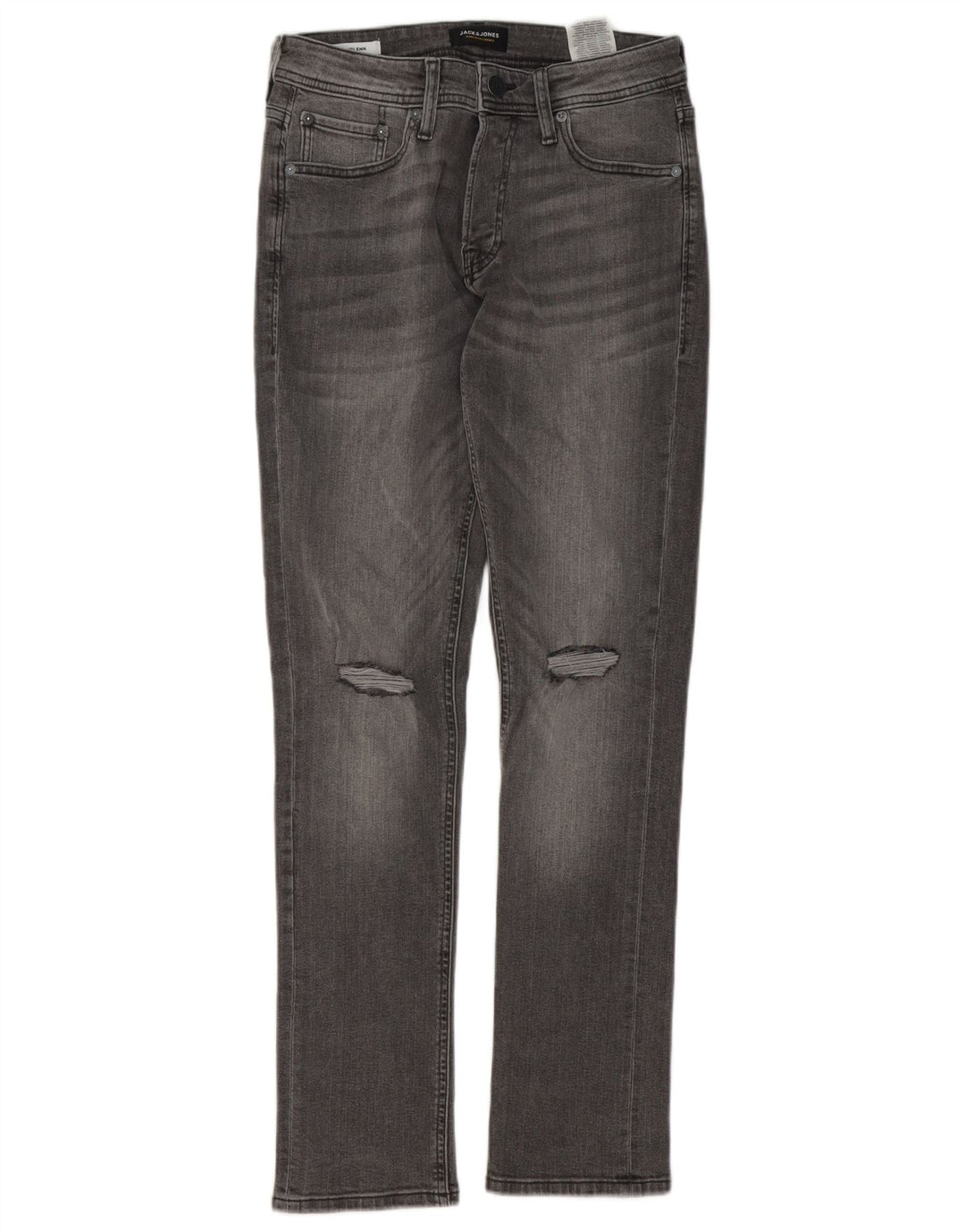 Jack & Jones Jean Slim GLENN Vieilli Homme W28 L32 Gris Coton