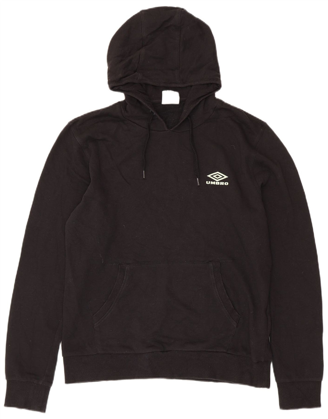 UMBRO Pull à Capuche Homme Noir Moyen Coton