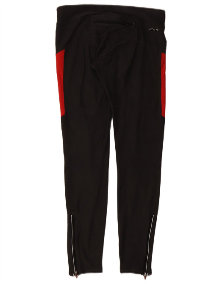 Nike Legging Dri Fit pour femme UK 8 Small Noir Colorblock Polyester