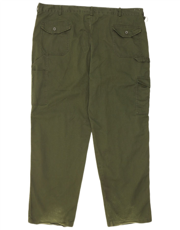 Dickies Pantalon Cargo Fuselé Homme W44 L30 Vert Polyester