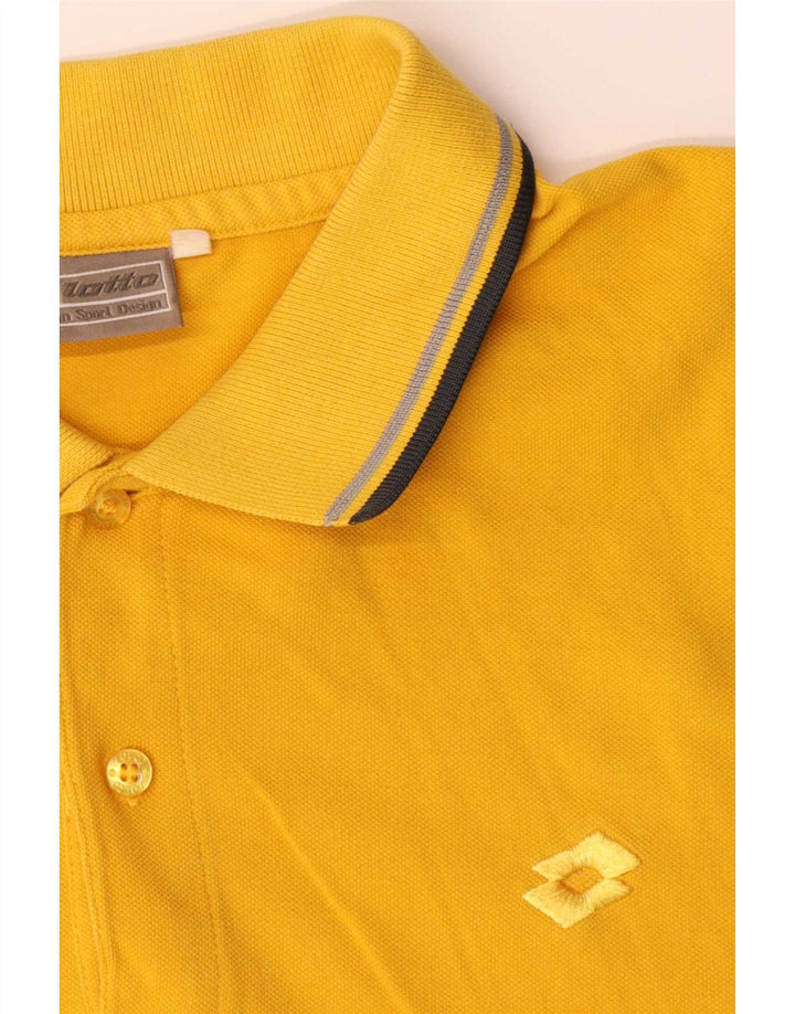 Lotto Polo Homme XL Jaune