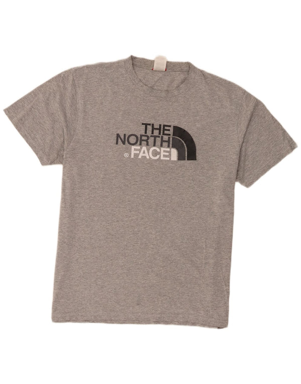 The North Face T-shirt graphique pour hommes, grand, gris, coton