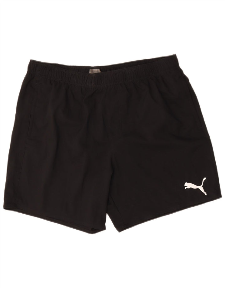 Puma Short de Sport Homme XL Noir Polyester
