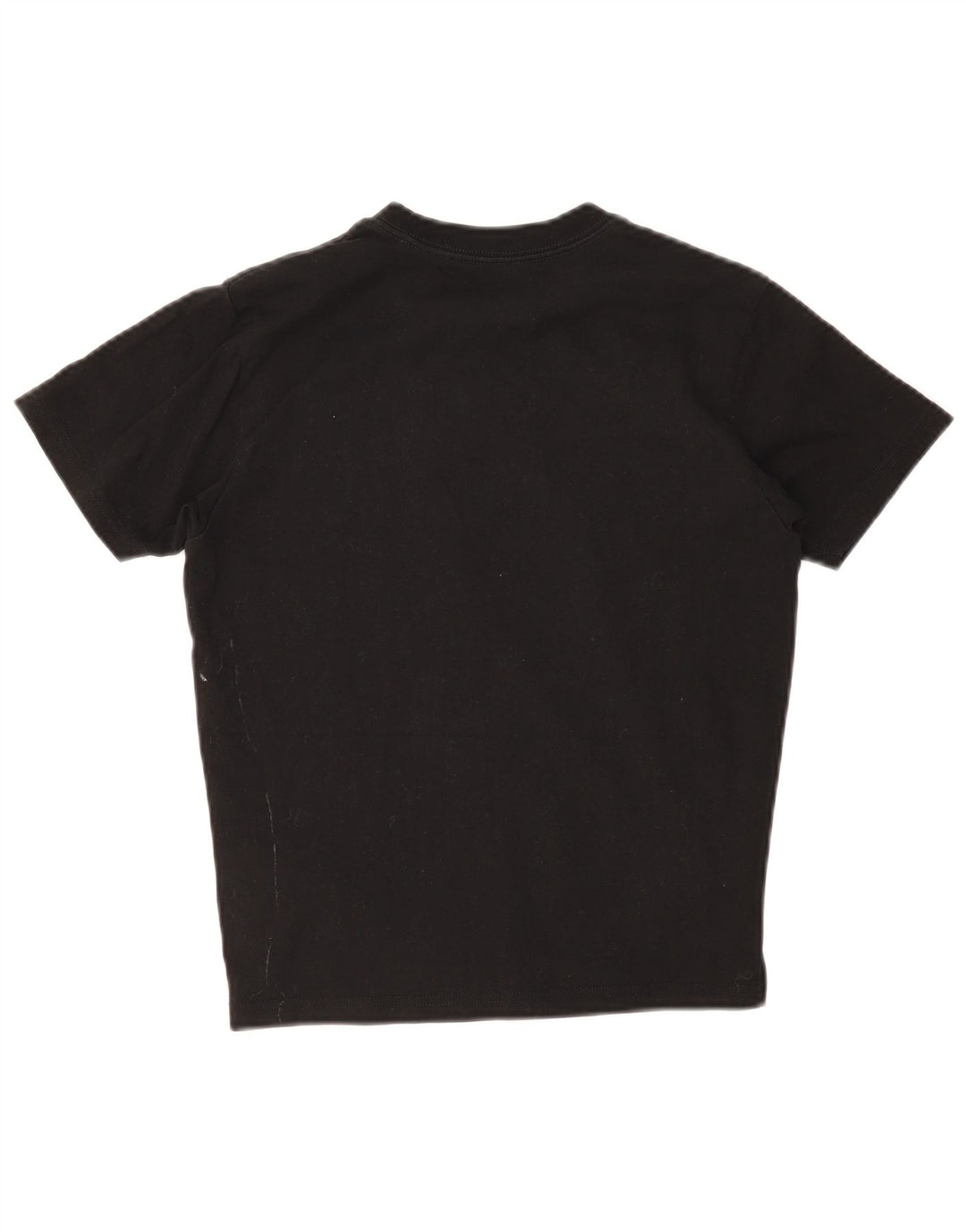 Dickies T-shirt graphique pour femme UK 12 en coton noir moyen