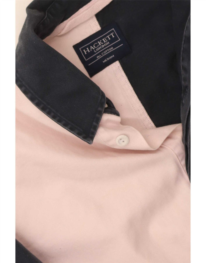 Hackett Chemise Pull Graphique Homme Noir Moyen Coton Colorblock