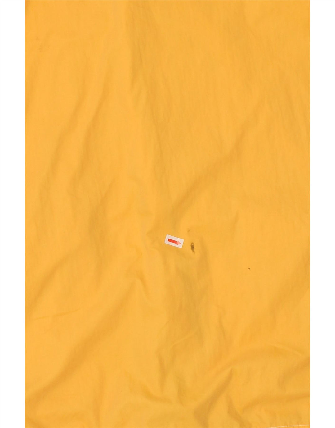 TIMBERLAND Veste de pluie à capuche pour homme UK 40 Large Jaune Nylon