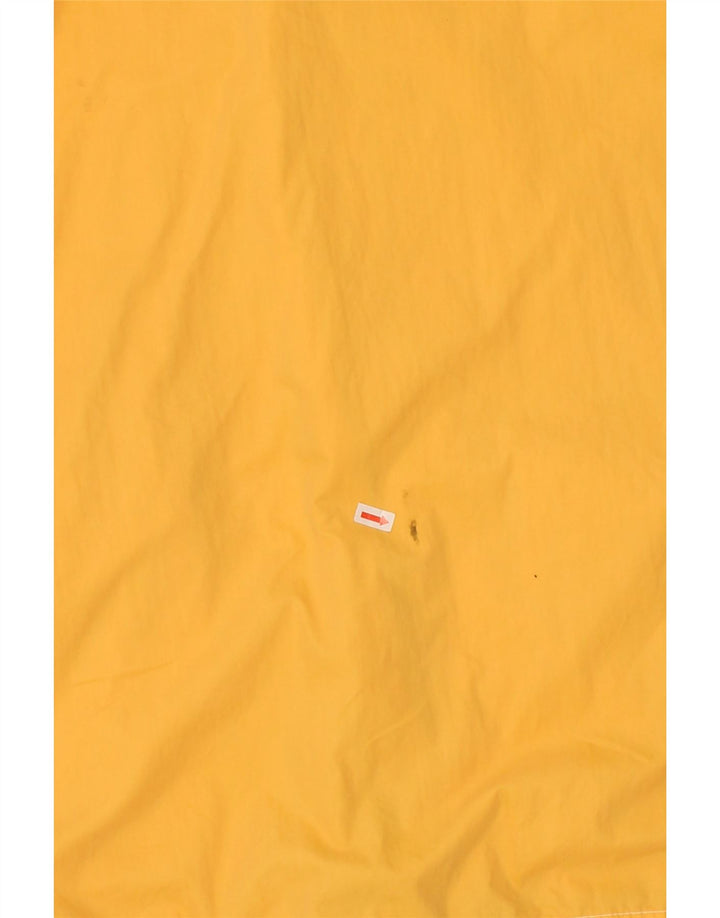 TIMBERLAND Veste de pluie à capuche pour homme UK 40 Large Jaune Nylon