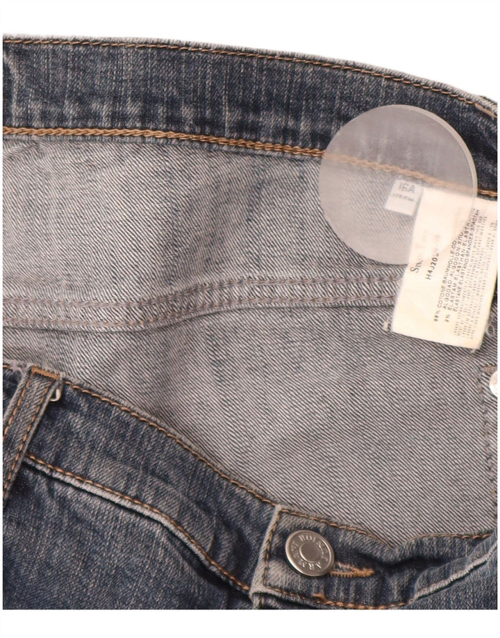ARMANI JUNIOR Jean droit garçon 15-16 ans W32 L30 Bleu Coton