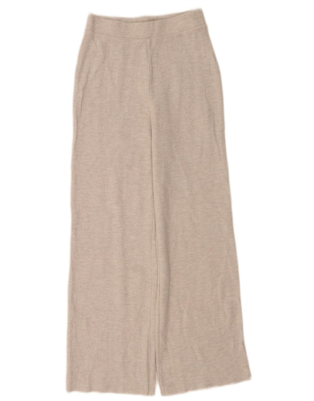 Zara Pantalon de survêtement pour femme UK 8 Small Gris Coton