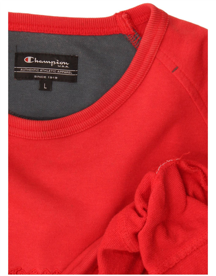 Champion Sweat-shirt graphique pour hommes, grand rouge