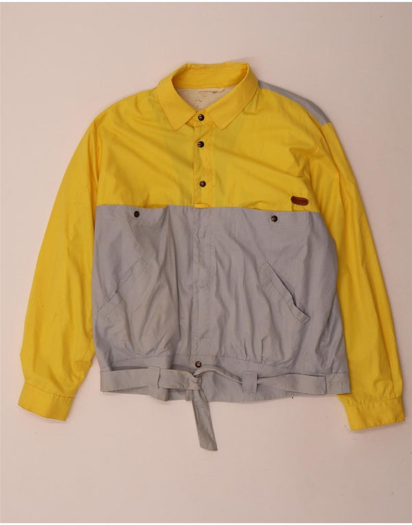 Sportman Veste Bomber Homme IT 52 XL Jaune Colorblock