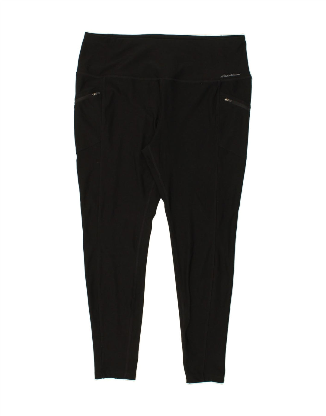 EDDIE BAUER Womens Leggings UK 18 XL  Black Polyester Vintage Eddie Bauer and Second-Hand Eddie Bauer from Messina Hembry 
