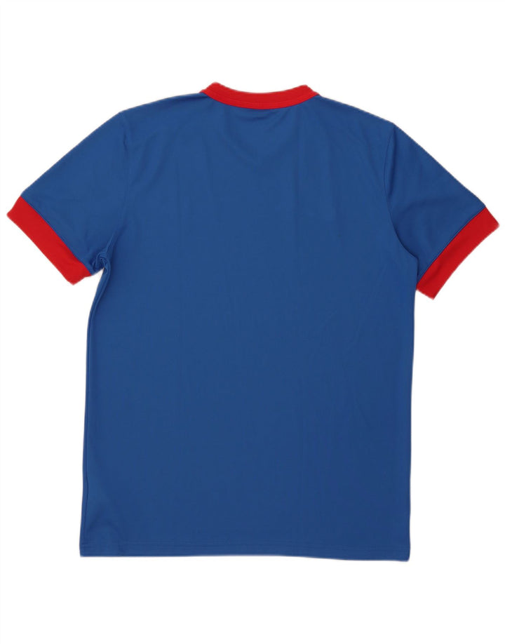 NIKE T-shirt Dri Fit pour hommes en polyester color block grand bleu