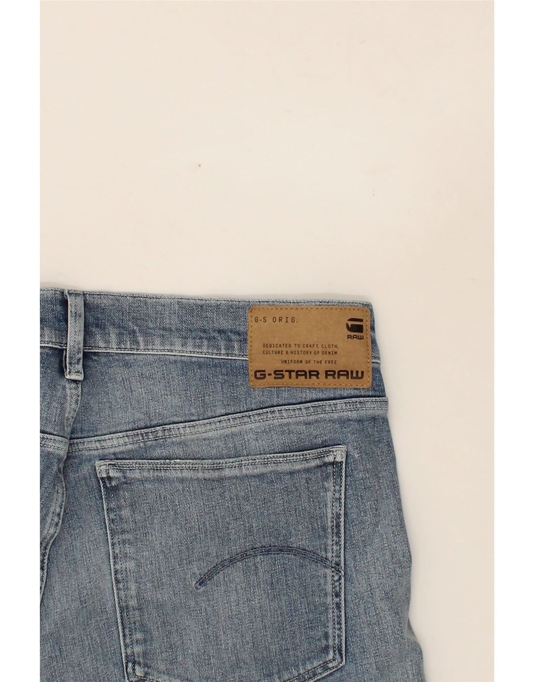 G-STAR Womens Tapered Jeans W32 L28 Blue Cotton Vintage G-Star and Second-Hand G-Star from Messina Hembry 