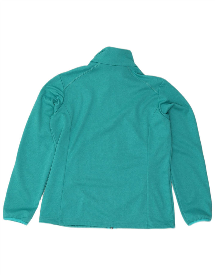 Jack Wolfskin Veste de survêtement pour femme UK 14/16 Large Turquoise