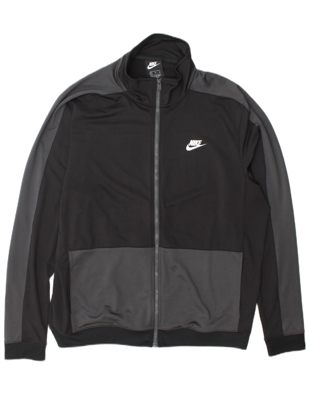 Nike Veste de survêtement pour homme XL Noir Colorblock Polyester