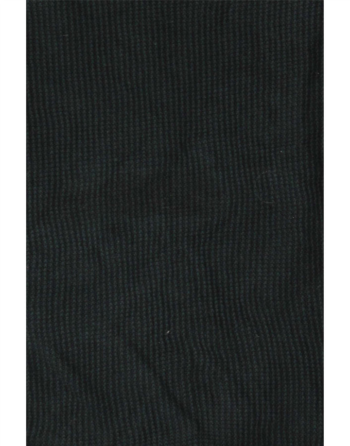 Zara Pull ras du cou pour homme en coton vert petit