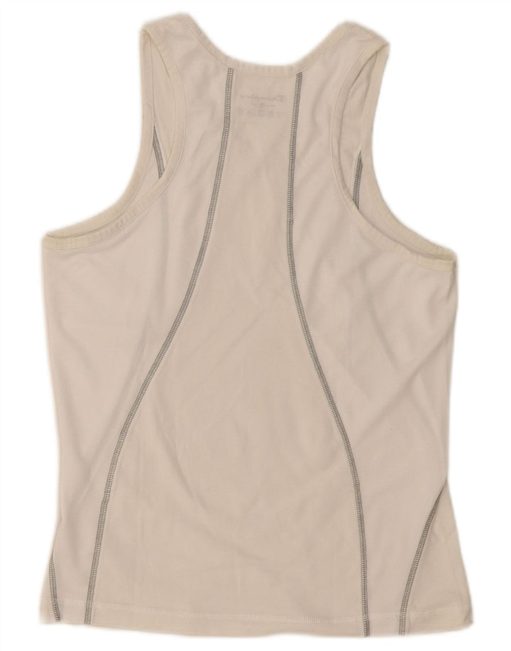 Champion Débardeur Femme UK 14 Large Blanc