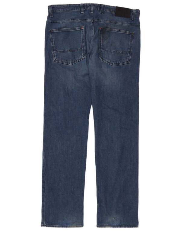 Ted Baker Jean Droit Homme W36 L34 Bleu Coton