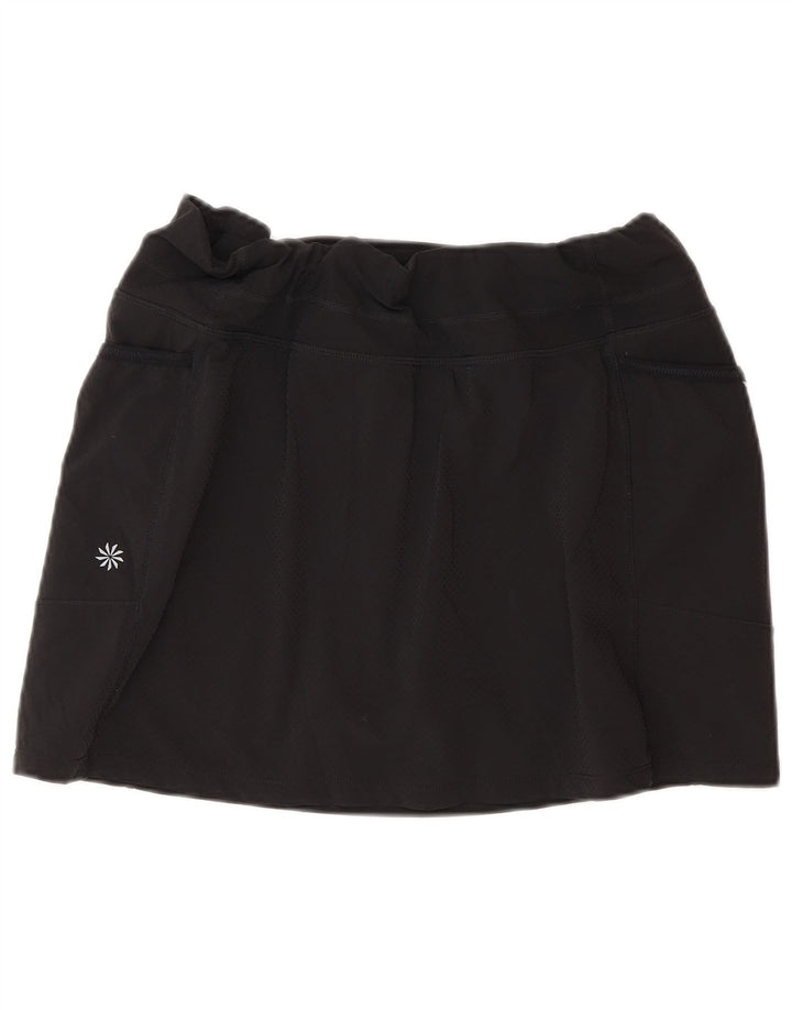 ATHLETA Jupe de tennis pour femme UK 44 Medium Noir Polyester