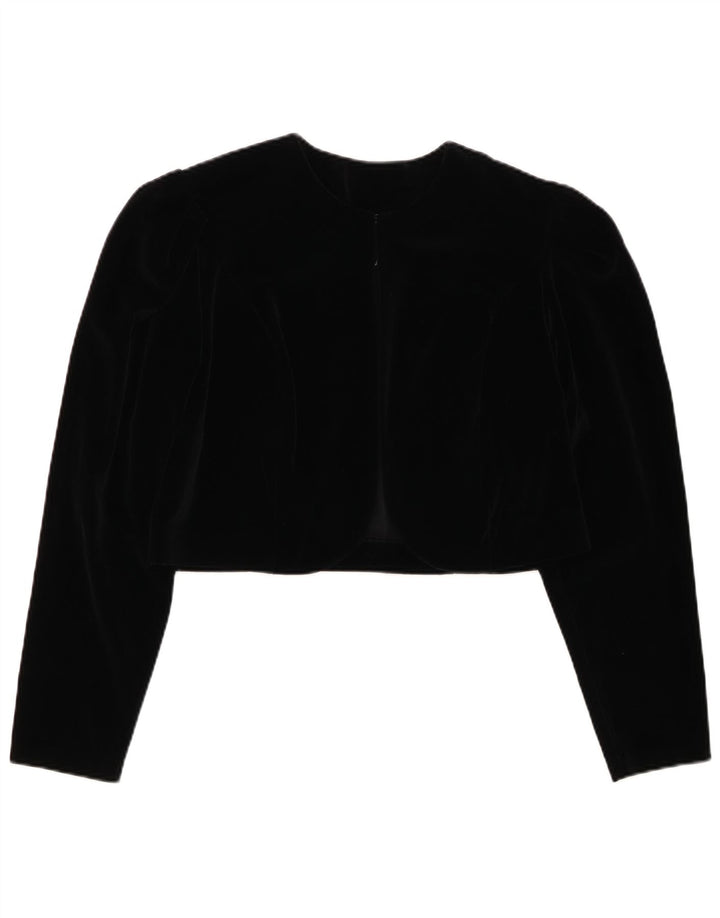 CHOU CHOU Boléro pour femme UK 14 Large Noir