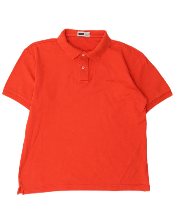 Fila Polo Homme IT 50 Orange Moyen