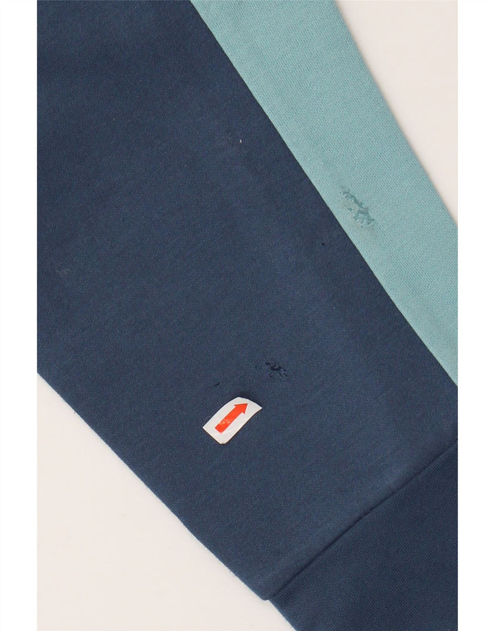 THE NORTH FACE Pull à capuche zippé pour homme XL Bleu marine Colourblock