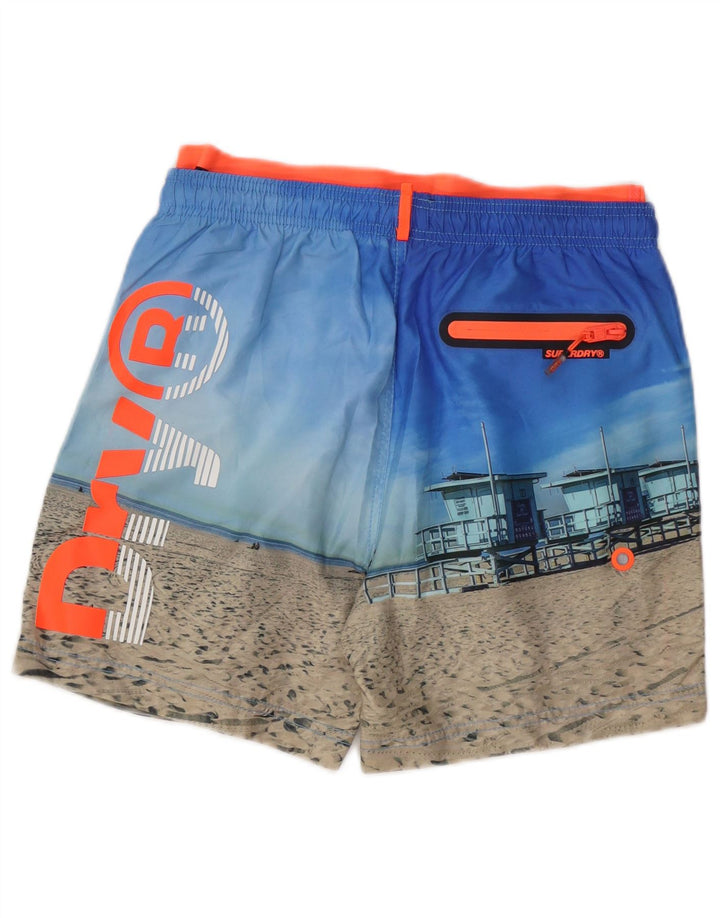 Superdry Short de Bain Graphic Abstract Pattern Homme Multicolore