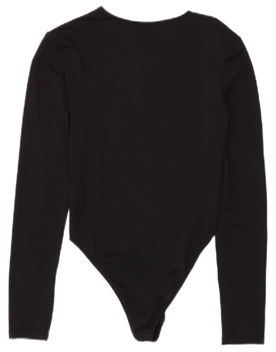 Zara Body à manches longues pour femme UK 8 Small Noir Polyamide
