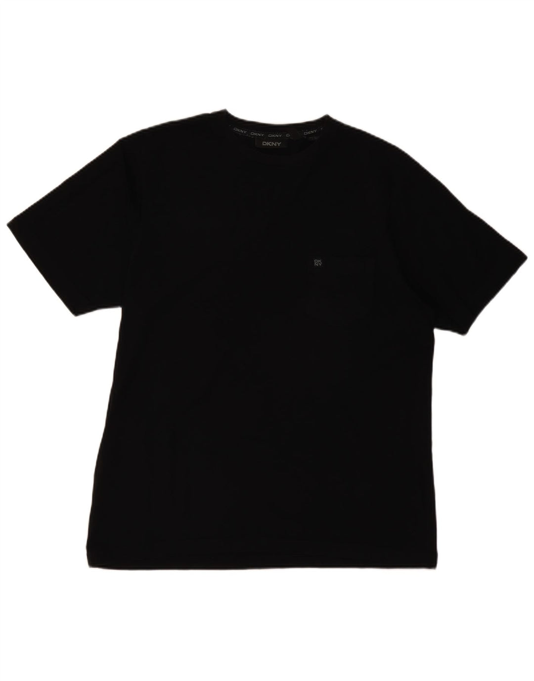 DKNY T-Shirt Homme Haut Large Coton Noir