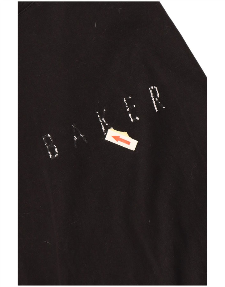 Ted Baker T-shirt graphique pour hommes Taille 3 Noir moyen