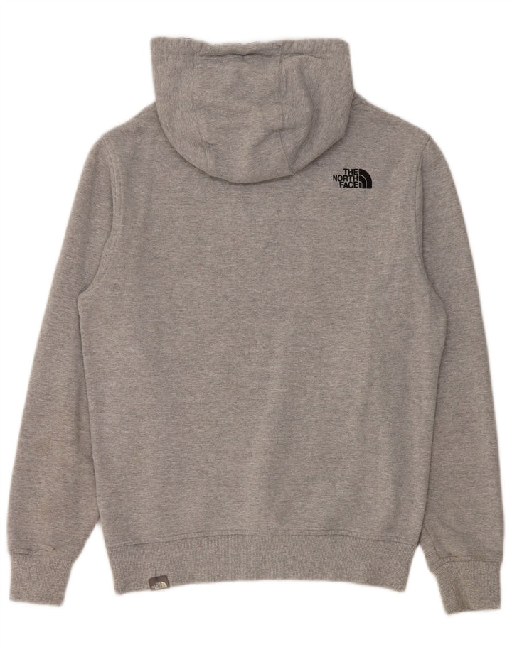 THE NORTH FACE Pull à capuche graphique pour homme Petit coton color block gris