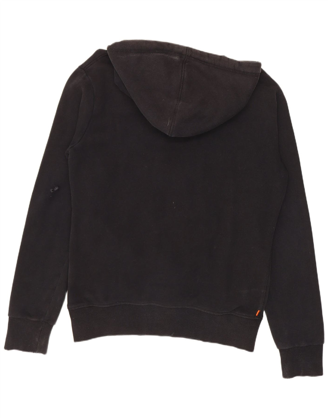Superdry Pull à Capuche Graphique Homme Noir Moyen Coton