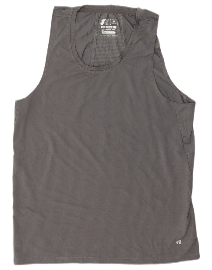 RUSSELL ATHLETIC Débardeur Homme UK 38/40 Gris Moyen Polyester
