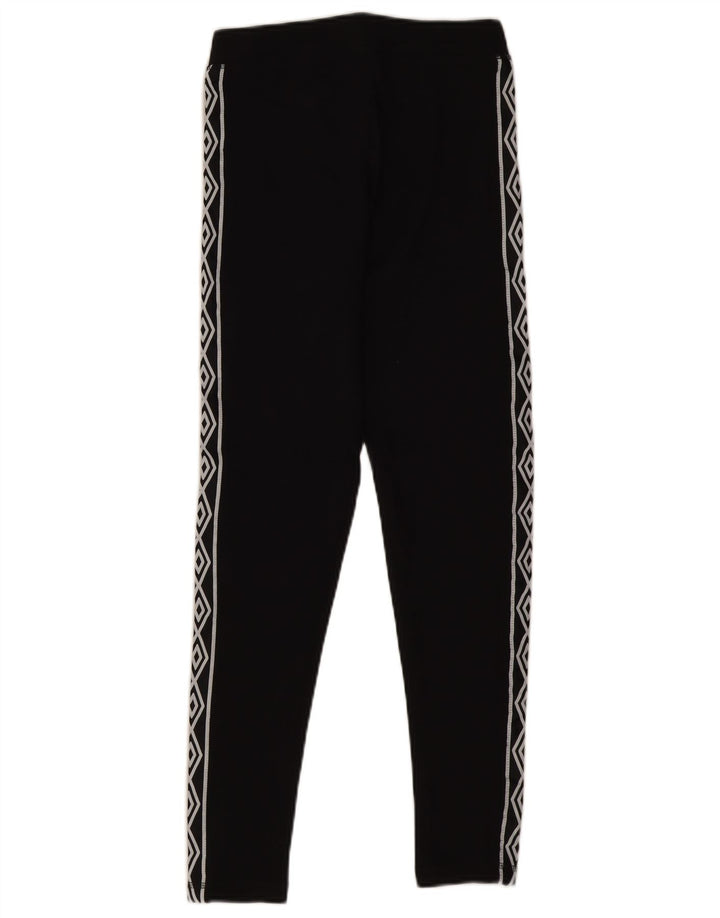 Umbro Leggings graphiques pour femmes UK 10 petit coton noir