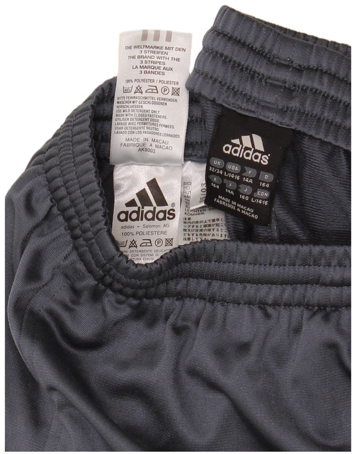 Pantalon de survêtement Adidas garçon 13-14 ans bleu marine polyester