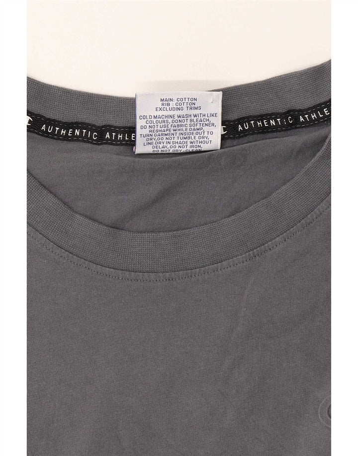 Champion T-Shirt Regular Homme Grand Gris Coton