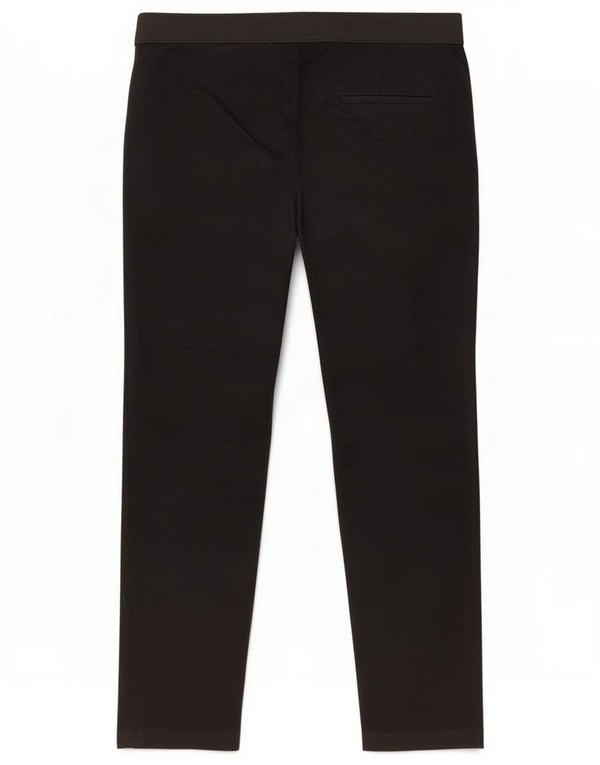 Pantalon court slim French Connection pour femme UK 12 Medium W30 L25 Noir