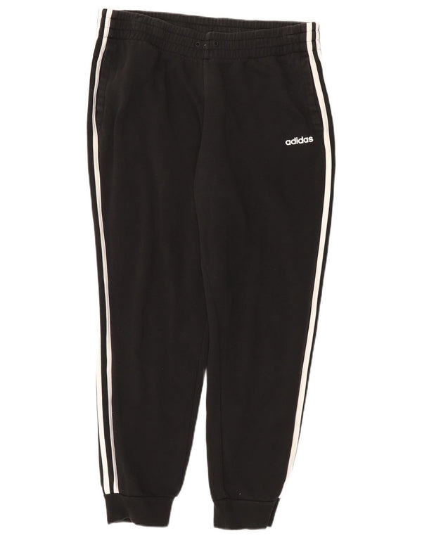 Adidas Pantalon de survêtement pour femme Joggers UK 16 Large Noir Coton