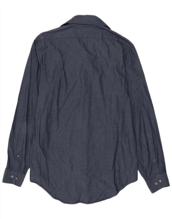 CALVIN KLEIN Chemise Slim Fit Homme Bleu Marine Moyen à Pois