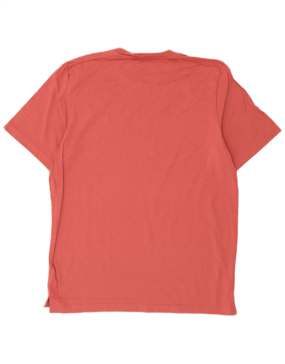 Puma Homme Graphic T-Shirt Top Large Rouge Coton