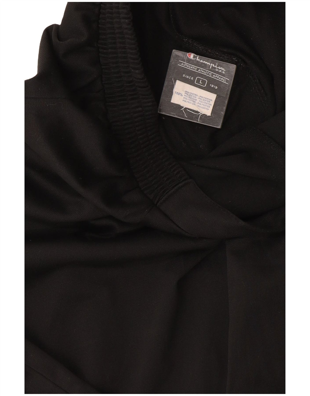 Champion Pantalon de survêtement évasé pour femme UK 14 Large Noir Polyester