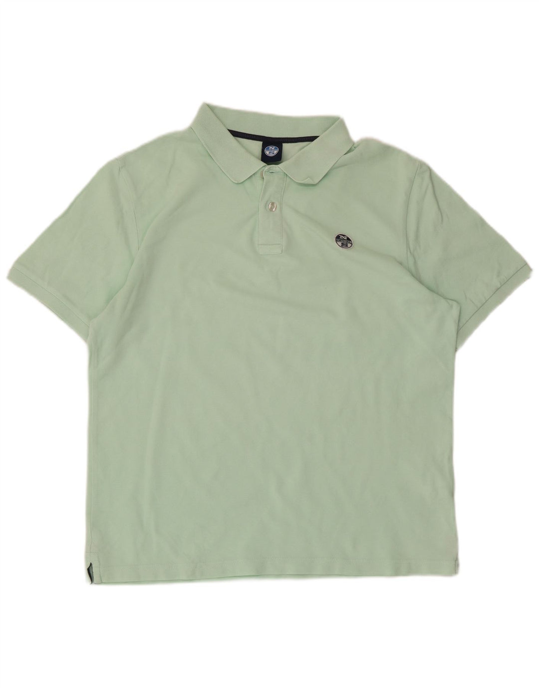 North Sails Polo Homme Vert Moyen Coton