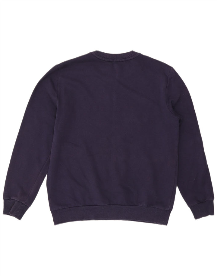 Calvin Klein Jeans Sweat-Shirt Graphique Homme Bleu Marine Moyen Coton