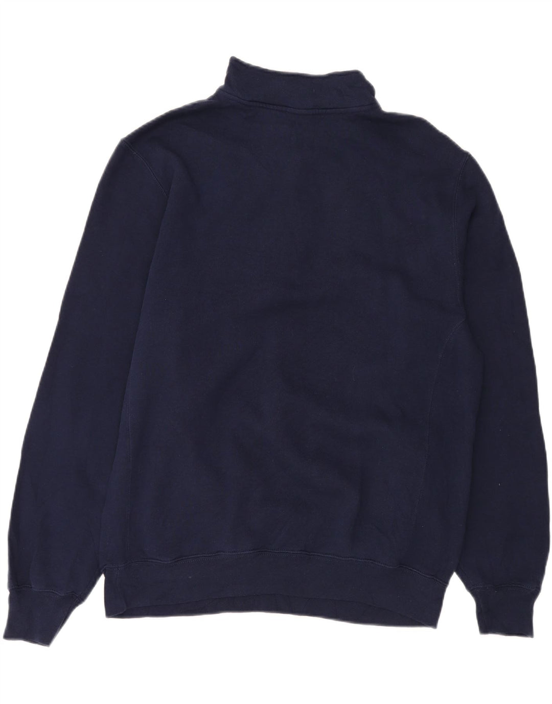 RUSSELL ATHLETIC Sweat-shirt à col zippé pour homme en coton bleu marine Taille L