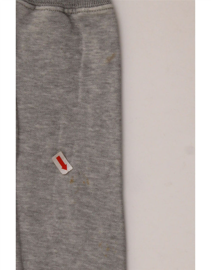 CHAMPION Pull à capuche zippé pour femme UK 14 Coton color block blanc moyen